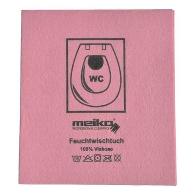 10er-Pack Feuchtwischtücher rosa, Meiko, 35 cm