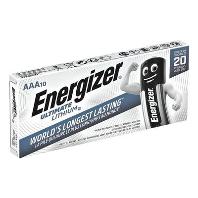 10er-Pack Batterien »Ultimate Lithium« Micro / AAA / FR3, Energizer