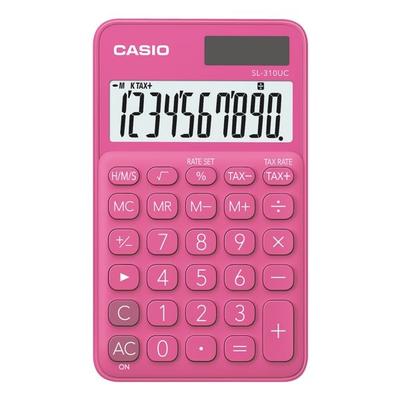 CASIO Taschenrechner »SL-310UC« rot, 7x0.8x11.8 cm