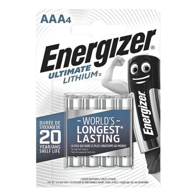 Energizer 4er-Pack Batterien »Ultimate Lithium« Micro / AAA / FR3