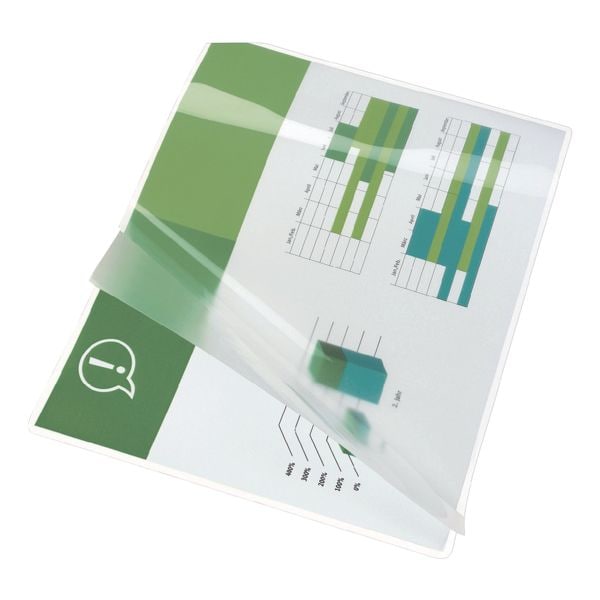 GBC Laminierfolien A3 25 Stück 125 mic transparent, 42.6x30.3 cm Image