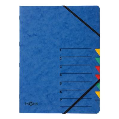Pagna Ordnungsmappe »Premium« 7 Fächer 1-7 blau, 24x32x0.4 cm Image