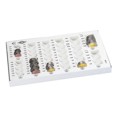 Wedo Geldzählbrett »Fassung - 125,75 €« grau, 26.8x3.5x16.5 cm