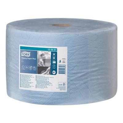 Tork Industrie-Wischtücher blau 2-lagig 24x34 cm (1x1500 Blatt) blau, 24 cm