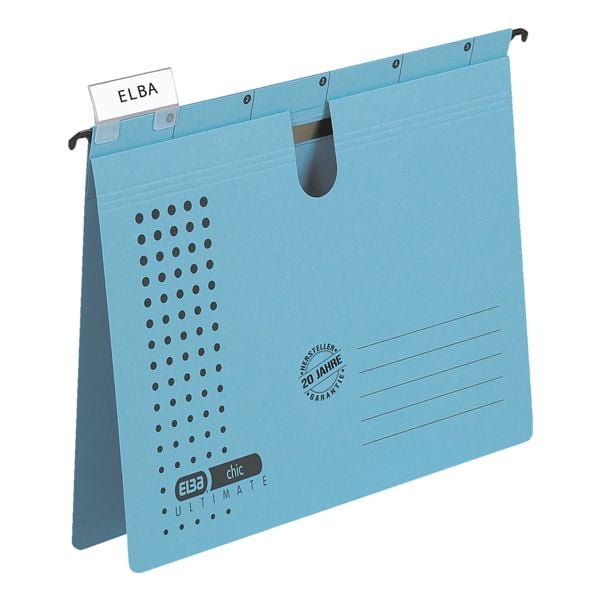 Elba Hängehefter »chic ULTIMATE« 1005 blau, 31.8x24.5 cm Image