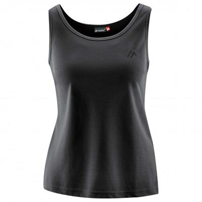 Maier Sports - Women's Petra - Tank Top Gr 38 schwarz/grau