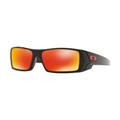 Oakley OO9014 Gascan Sunglasses - Men's Polished Black Frame Prizm Ruby Lens 901444-60