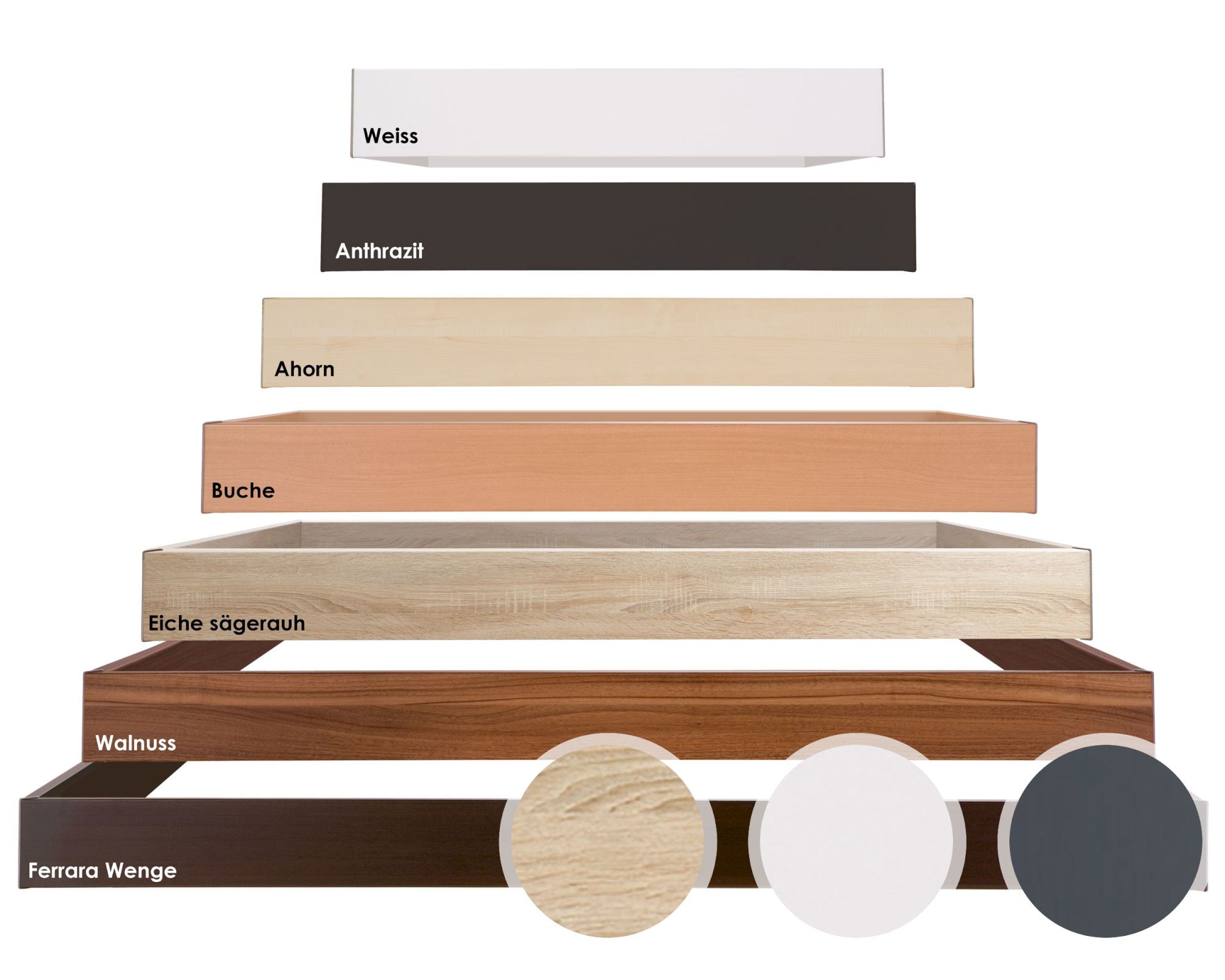 Hasena Movie-Line Bettrahmen Star 16 160x200 cm / Beton Nachbildung