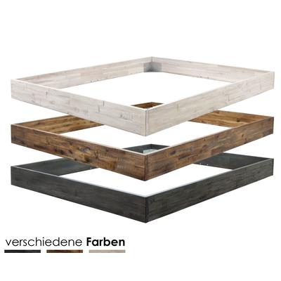 Hasena Factory-Line Bettrahmen Loft 18 100x220 cm / Akazie Vintage braun, lackiert Image