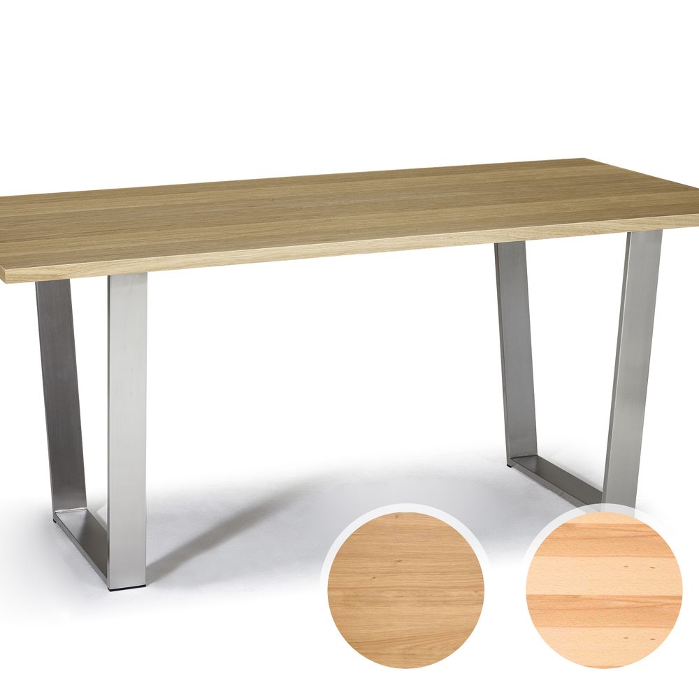 Schösswender »Ontario« 100 Kufentisch 90x130 cm / Wildeiche natur Image