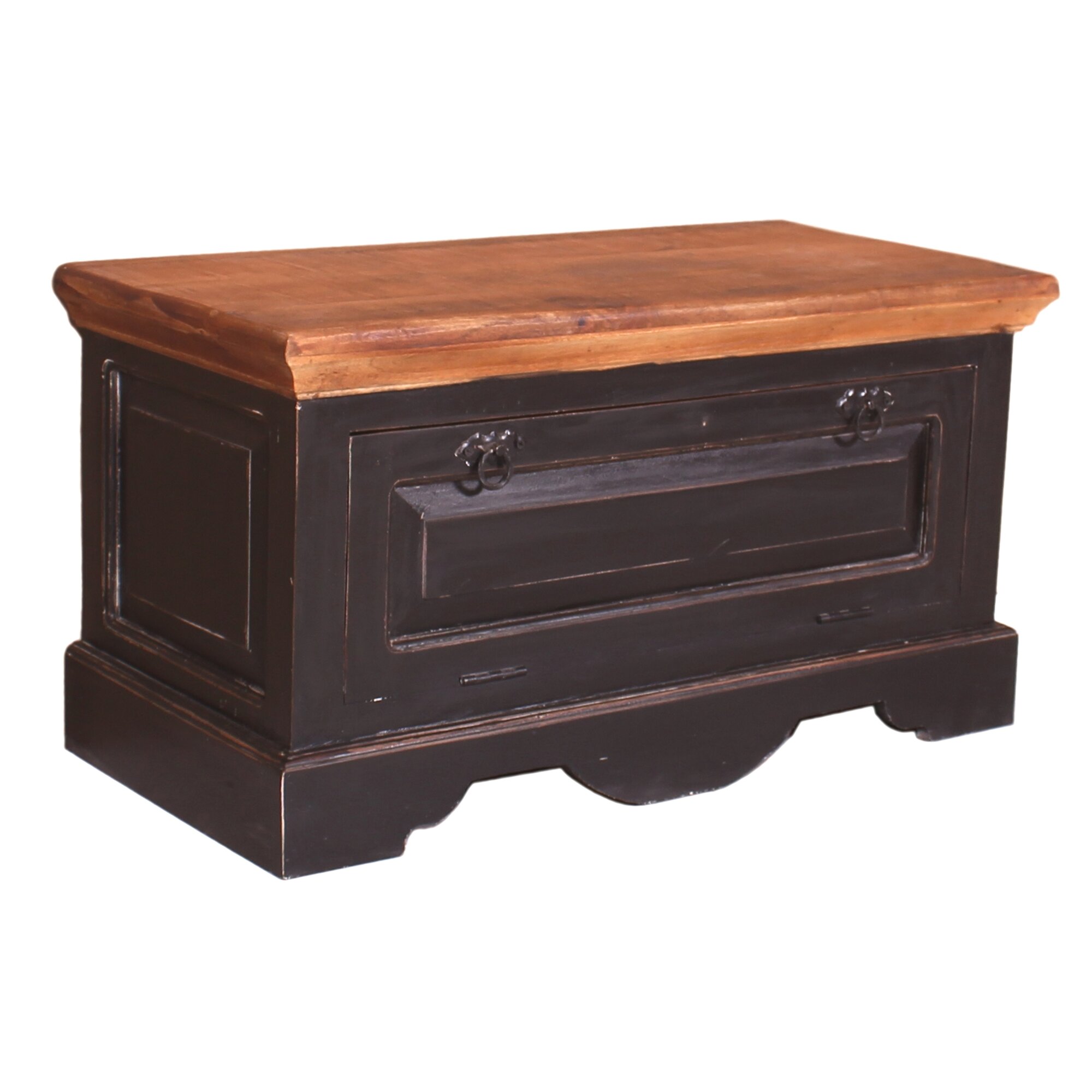 SIT »Corsica« Massivholz Mango Schuhschrank schwarz