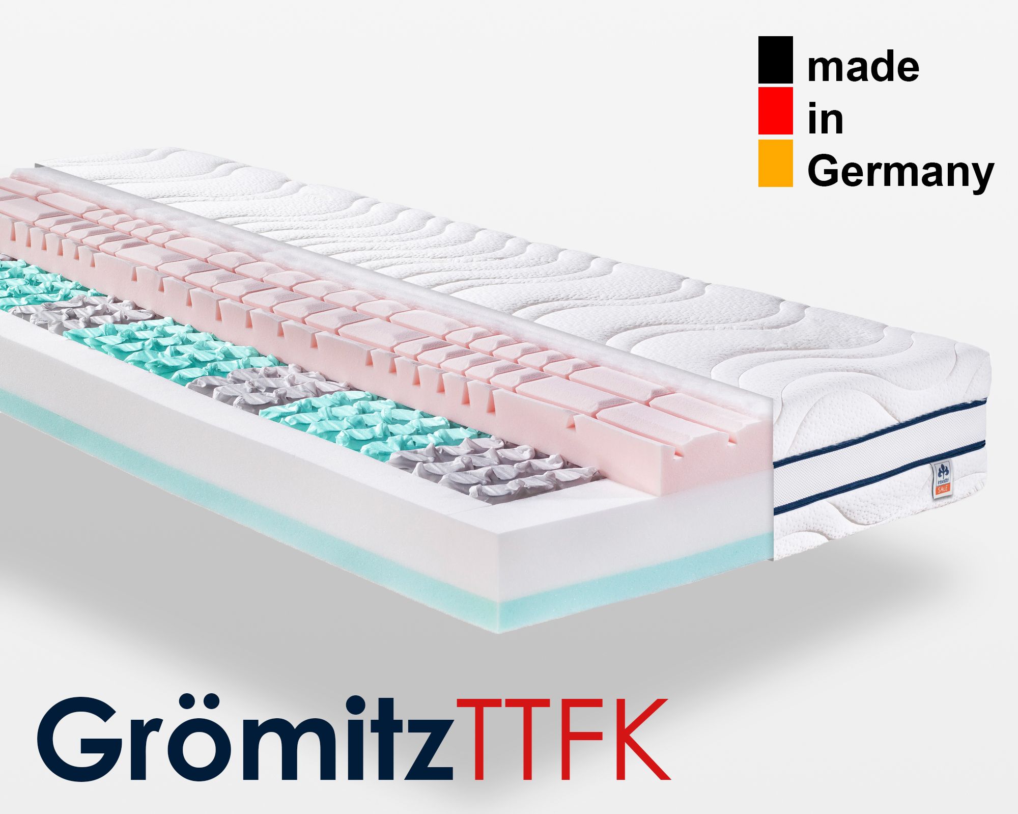 Badenia »Irisette Grömitz« Taschenfederkern-Matratze 200x200 cm H2