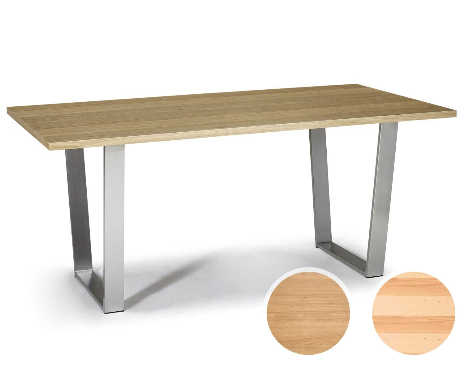 Schösswender »Ontario« 100 Kufentisch 100x160 cm / Wildeiche natur Image