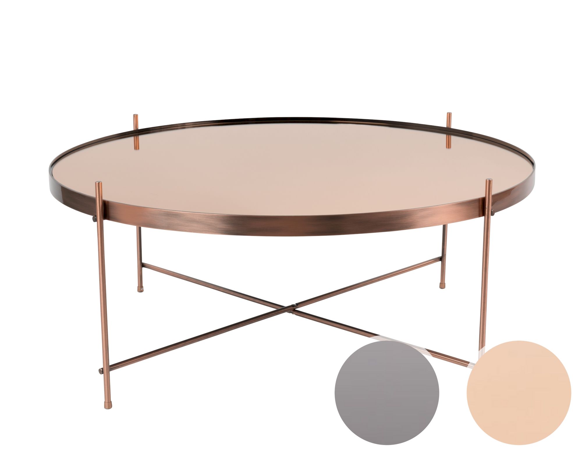 Zuiver Couchtisch Cupid L / Schwarz