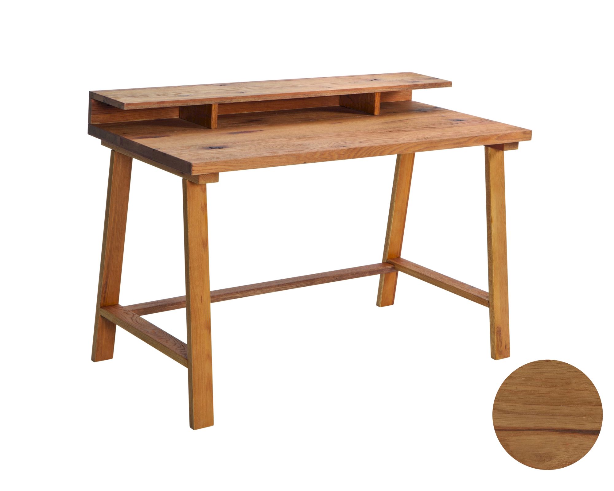 Hasena Oak-Line Wild Sekretär Coset zerlegt / Wildeiche natur, gebürstet, geölt