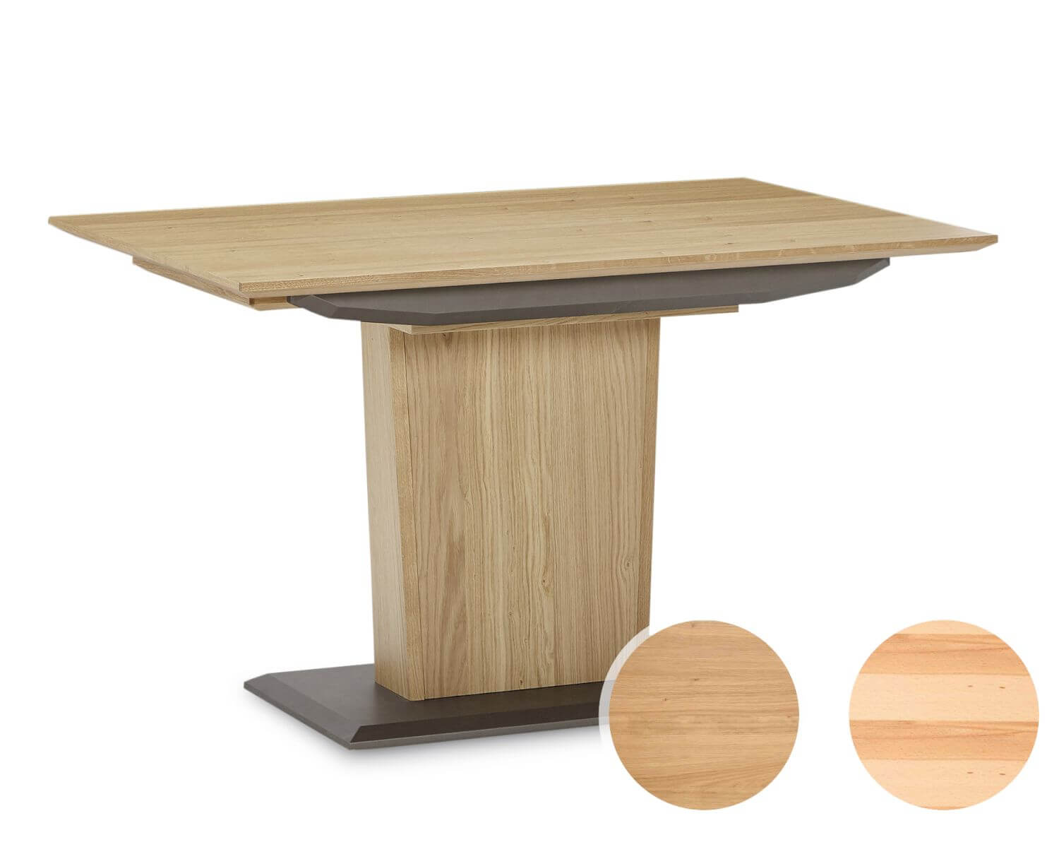 Schösswender »Ontario« 300 Säulentisch ohne Funktion / 90x140 cm / Kernbuche natur