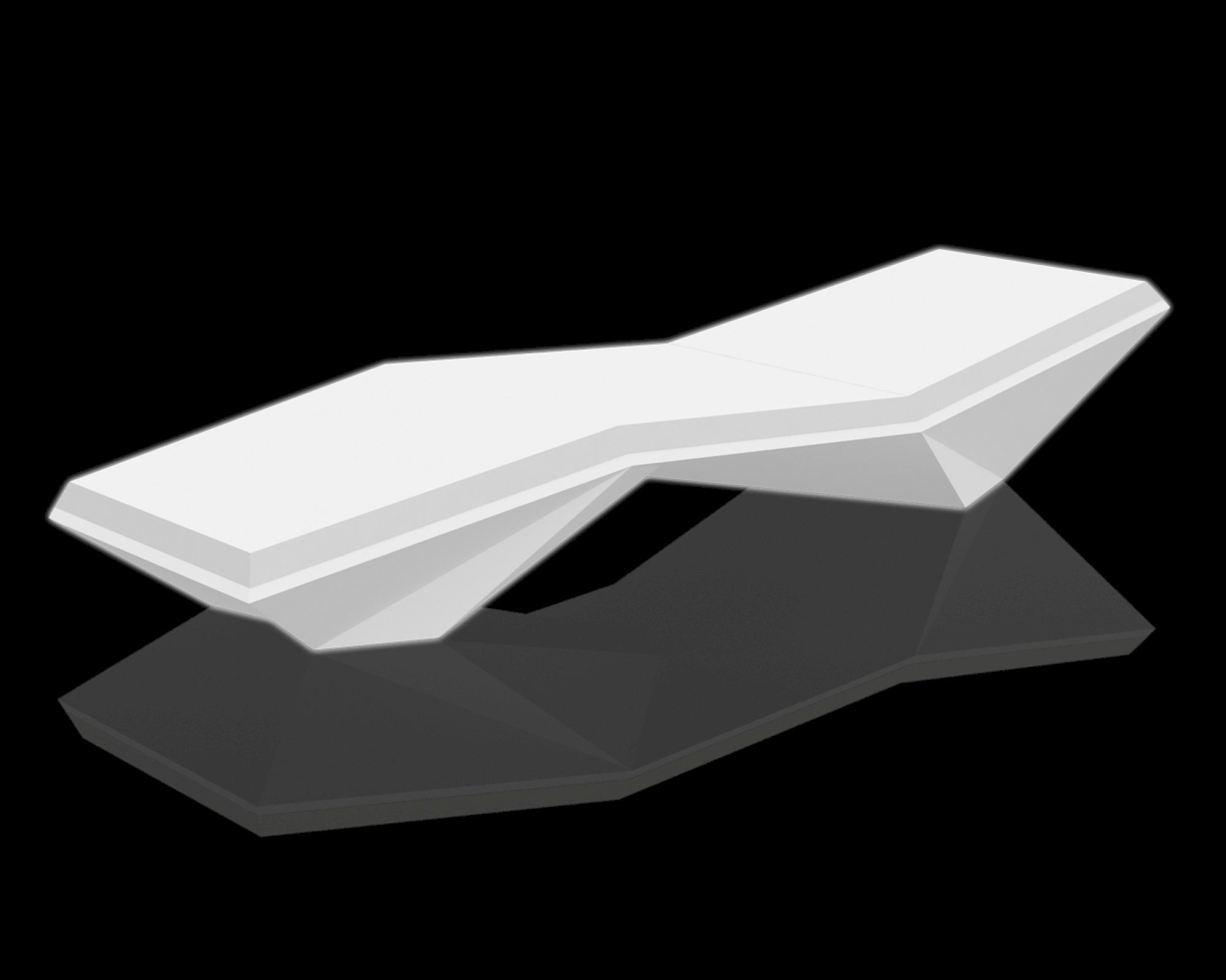 Vondom »FAZ« Outdoor Sonnenliege I - LED-Beleuchtung LED RGB / Nautical White 1100 Image