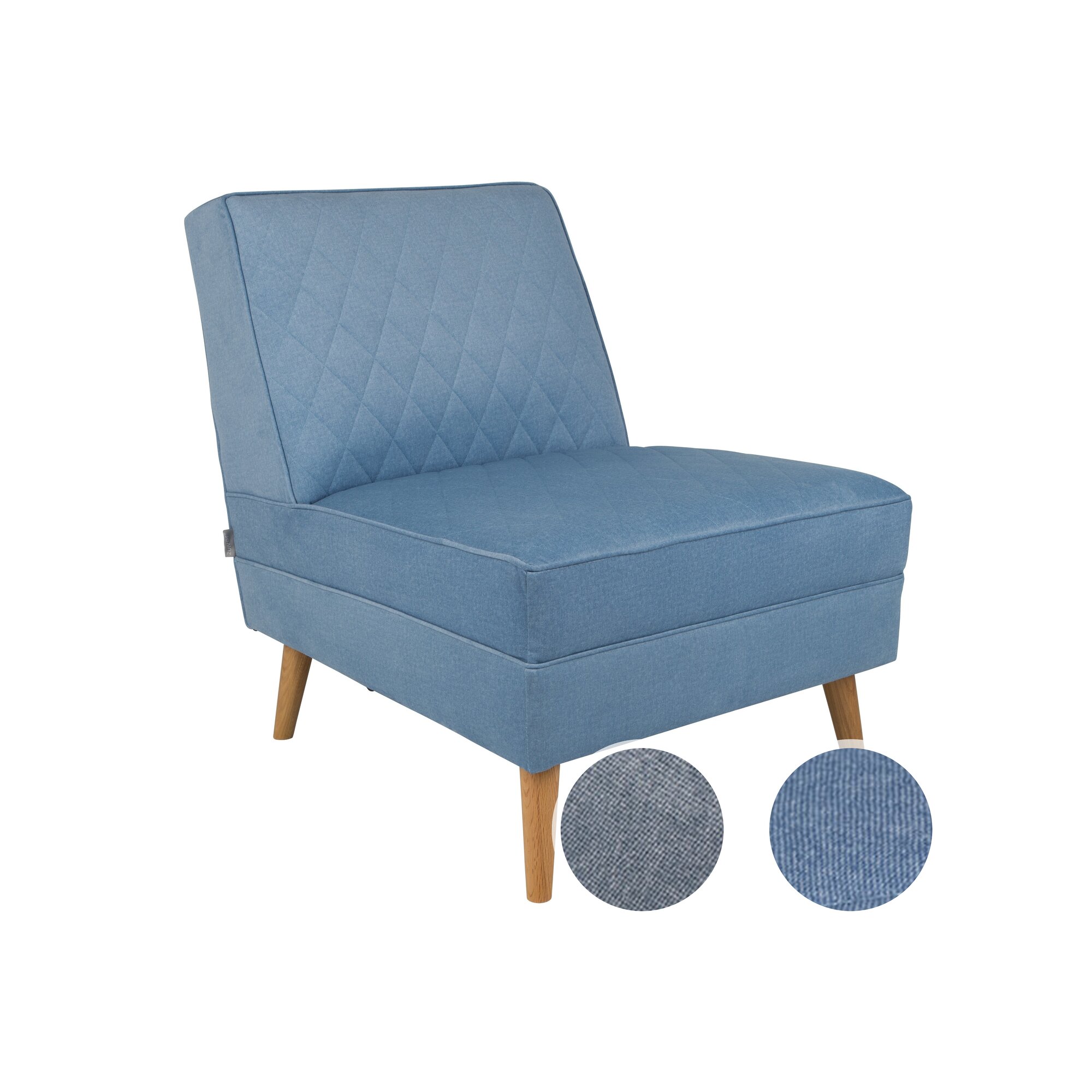 Zuiver Sessel Lazy M Blau