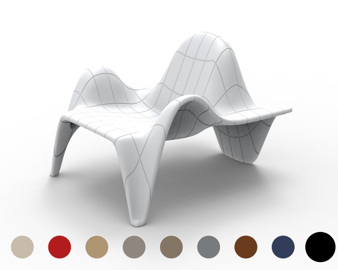 Vondom »F3« Outdoor Sessel Basic matt / Beige Image