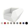 Vondom »FAZ« Outdoor Lounge Sessel Basic Matt / Red