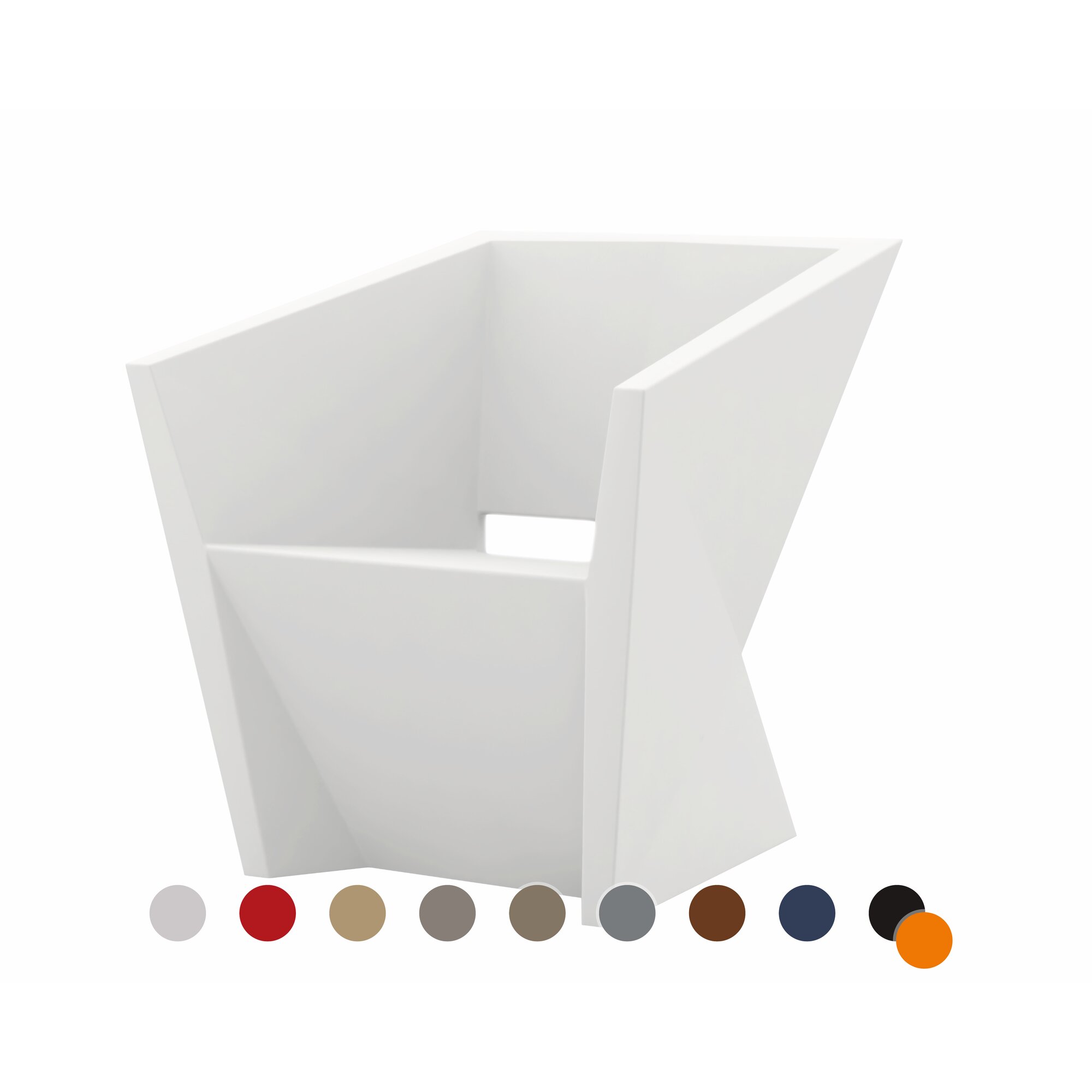 Vondom »FAZ« Outdoor Sessel Lackiert Hochglanz / Anthracite