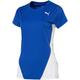 PUMA Damen Cross The Line Tee W T-Shirt, Team Power Blue White, L