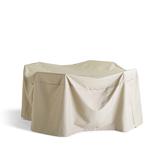 Universal Table & Chairs Furniture Cover - Tan, 125" Rectangular Table and Chairs - Frontgate