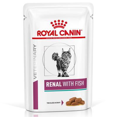 24 x 85g Feline Renal Fisch Royal Canin Veterinary Katzenfutter nass