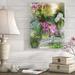 Latitude Run® Billie-Louise 'Garden Magic' by Graffitee Studios Graphic Art on Wrapped Canvas in Green/Pink | 24 H x 18 W x 1.5 D in | Wayfair