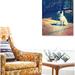 Red Barrel Studio® Aphsana 'Siempre Esperando' by Graffitee Studios Photographic Gallery Wrapped Print on Canvas in Blue | Wayfair