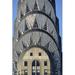 Latitude Run® Dahle 'Chrysler Building New York City' by Graffitee Studios Gallery Photographic Print on Wrapped Canvas in Blue | Wayfair