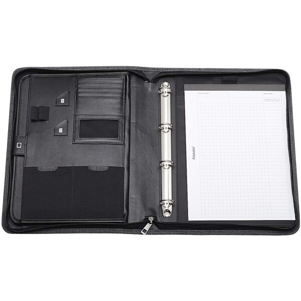 Alassio Orgamappe A4 »Lazio« grau, 28.5x36x5 cm Image