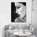 Ebern Designs Allure III by Norman Wyatt Jr. - Wrapped Canvas Painting Print Canvas, Wood in Black/Gray | 30 H x 20 W x 1.5 D in | Wayfair