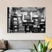 East Urban Home '1940s Window of Store Selling Radios & Televisions Advertising a Million Dollar Sale' Photographic Print on Wrapped Canvas Canvas | Wayfair