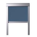 Roof Window Blackout Blind compatible with VELUX MK08, M08, 308, ‎Petrol Blue