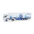 herpa 066709 Fahrzeug Mercedes Benz Actros Gigaspace Koffer-Sattelzug Trio-Trans, Medium