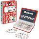 Janod J02711 Magneti'Book Alphabet Educational Game, French Version,Red