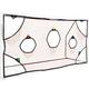 QuickPlay Soccer Goal Target Nets with 7 Scoring Zones – Practice Shooting & Goal Shots. Soccer Goal Frame not Included. (ii) 12x6'