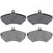 1995-2002 Volkswagen Cabrio Front Brake Pad Set - Raybestos SGD704M