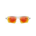 Oakley Men's Flak 2.0 XL 918893 Sunglasses, Polished White/Prizmruby, 59