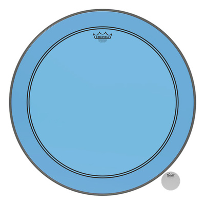 Remo 24" P3 Colortone Batter Blue