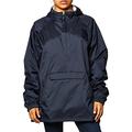 Charles River Apparel Wind & Water-Resistant Pullover Rain Jacket (Reg/Ext Sizes), Navy, S