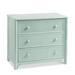 Braxton Culler Summer Retreat 3 Drawer Dresser Wood in Green | 33 H x 36 W x 20 D in | Wayfair 818-042/SEAMIST