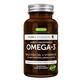 Omega 3 mit Vitamin D3, 80% Hochkonzentrierte DHA+EPA Omega 3 Kapseln, reines Fischöl aus Wildfang, ohne Fischgeschmack, 60 Softgelkapseln, 1 pro Tag, von Igennus