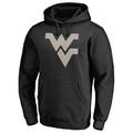 Men's Fanatics Branded Black West Virginia Mountaineers Camo Cloak Pullover Hoodie