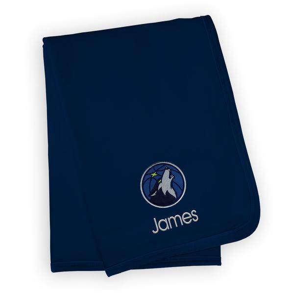 infant-navy-minnesota-timberwolves-personalized-blanket/