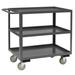 Durham Manufacturing Rolling Service Stock Cart Metal | 37.625 H x 18.25 W x 18 D in | Wayfair RSC-1848-3-95