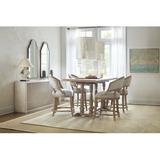 Hooker Furniture Boheme Extendable Double Pedestal Dining Table Wood in Brown/Gray/White | 36 H in | Wayfair 5750-75206-MWD