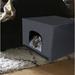 Pet Gear Pro Pawty Plastic Litter Box Enclosure Plastic in Gray/Brown | 25 H x 25 W x 25 D in | Wayfair PG4525SC