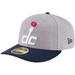 Men's New Era Heathered Gray/Navy Washington Wizards Two-Tone Low Profile 59FIFTY Fitted Hat